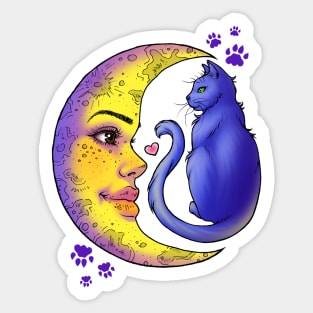 Luna Sticker